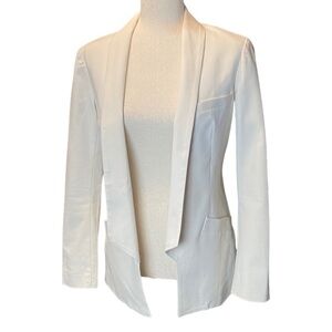 Marissa Webb Revolve blazer white self tie women’s size XS silk back panel …